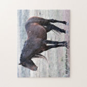 McCullough Peaks Wilde Pferde Puzzle (Vertikal)