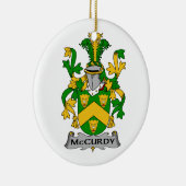 McCurdy Familienwappen Keramikornament (Rechts)