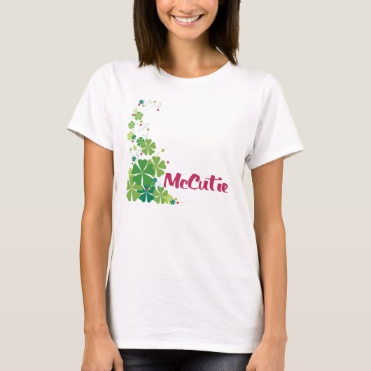 McCutie Blumen T-Shirt (Vorderseite)