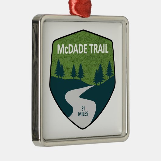 McDade Trail Ornament Aus Metall (Rechts)