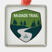McDade Trail Ornament Aus Metall (Vorne)