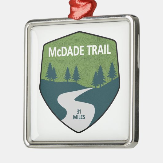 McDade Trail Ornament Aus Metall (Links)
