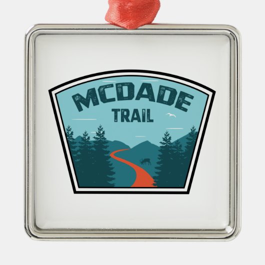 McDade Trail Ornament Aus Metall (Vorne)