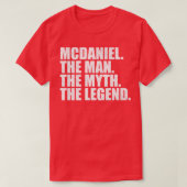 McdanielMcdaniel Familienname Mcdaniel Nachname Mc T-Shirt (Design vorne)