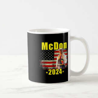 Mcdon 2024 Lustig Donald Trump Pommes Frites Koche Kaffeetasse