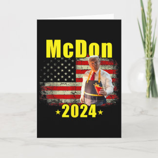 Mcdon Funny Donald Trump French Fry Cooking Fries  Karte