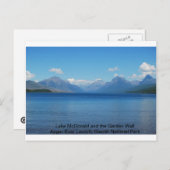 McDonald/Apgar Boat Launch Postkarte (Vorne/Hinten)