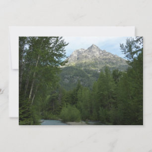McDonald Creek im Glacier National Park Karte