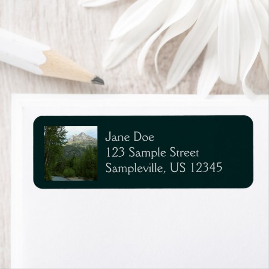 McDonald Creek im Glacier-Nationalpark (Insitu)