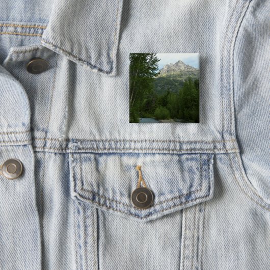 McDonald Creek im Glacier-Nationalpark Button (Beispiel)