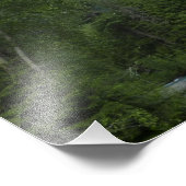 McDonald Creek im Glacier-Nationalpark Fotodruck (Ecke)