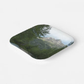 McDonald Creek im Glacier-Nationalpark Pappteller (Gewinkelt)