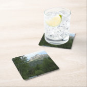 McDonald Creek im Glacier-Nationalpark Rechteckiger Pappuntersetzer (Vor Ort)