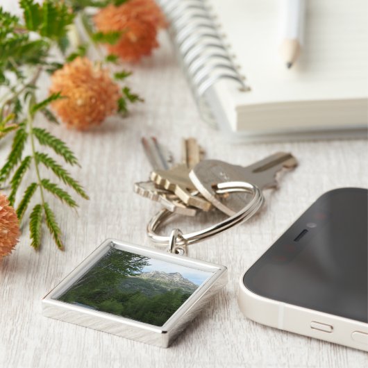 McDonald Creek im Glacier-Nationalpark Schlüsselanhänger (Seite)