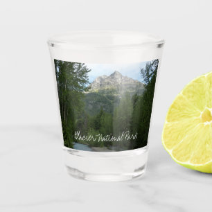 McDonald Creek im Glacier-Nationalpark Schnapsglas