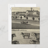 McDonald Farm, Nebraska Postkarte (Vorne/Hinten)