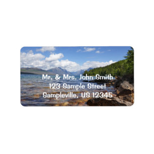 McDonald I Adressaufkleber