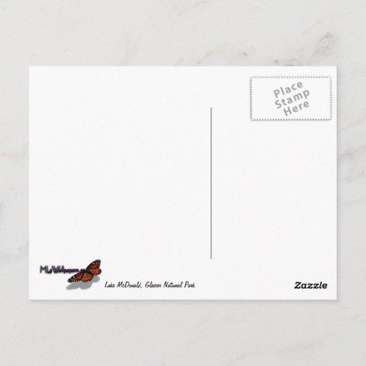 McDonald I Postkarte (Rückseite)