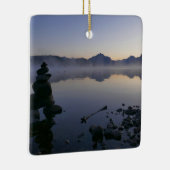 McDonald Lake bei Sunrise I Keramikornament (Rechts)