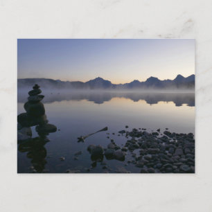 McDonald Lake bei Sunrise I Postkarte