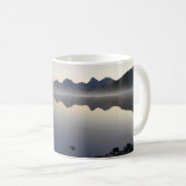 McDonald Lake bei Sunrise II Kaffeetasse (VorderseiteRechts)