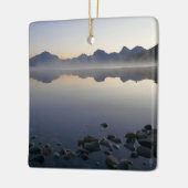 McDonald Lake bei Sunrise II Keramikornament (Links)