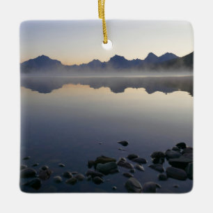 McDonald Lake bei Sunrise II Keramikornament