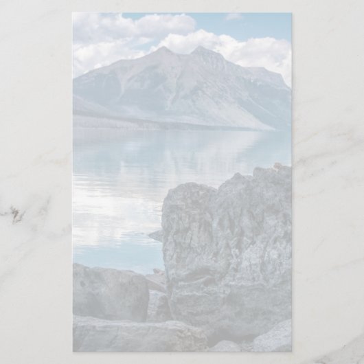McDonald Lake Briefpapier (Vorderseite)