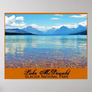 McDonald Lake Poster