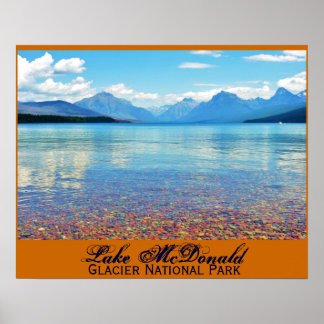 McDonald Lake Poster