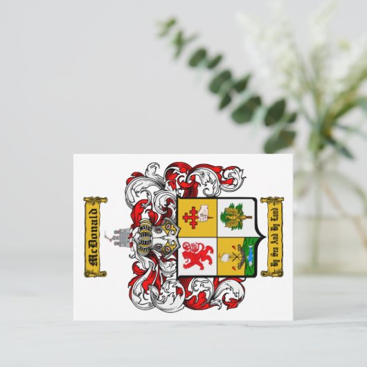 McDonald Postkarte (Stehend Vorderseite)