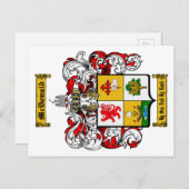 McDonald Postkarte (Vorne/Hinten)