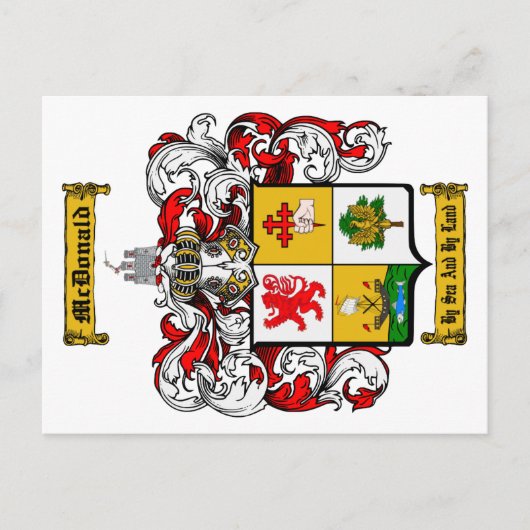 McDonald Postkarte (Vorderseite)