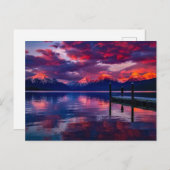 McDonalsee, Montana Postkarte (Vorne/Hinten)