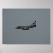 McDonnell Douglas A-4 Skyhawk. Poster (Vorne)