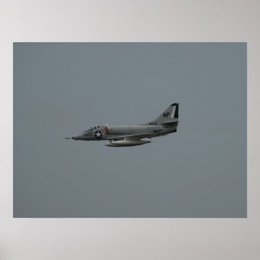 McDonnell Douglas A-4 Skyhawk. Poster (Vorne)