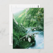 McDonnell Douglas AV-8B Harrier II Postkarte (Vorne/Hinten)