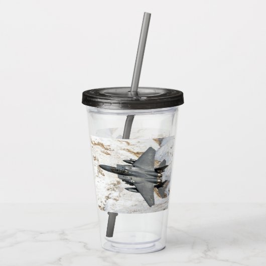 McDonnell Douglas F-15 Eagle Acryltrinkbecher (Rückseite)