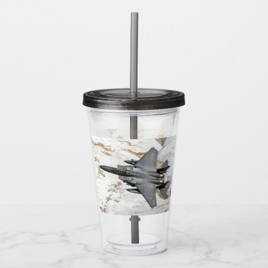 McDonnell Douglas F-15 Eagle Acryltrinkbecher (Vorderseite)