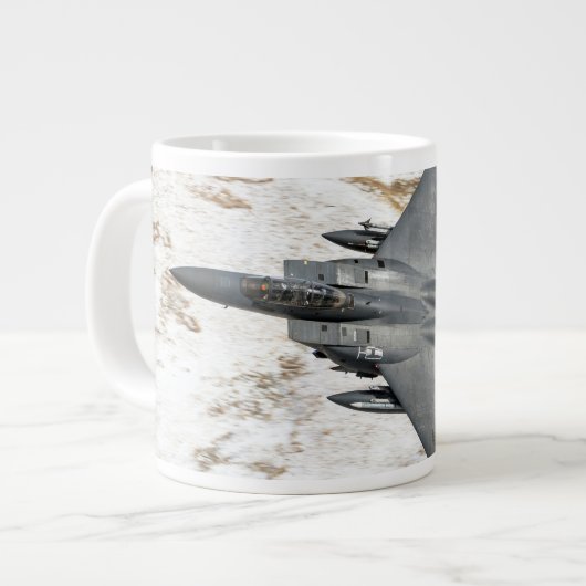 McDonnell Douglas F-15 Eagle Jumbo-Tasse (Vorderseite Links)