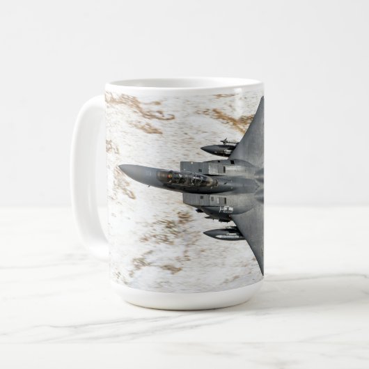 McDonnell Douglas F-15 Eagle Kaffeetasse (Vorderseite Links)