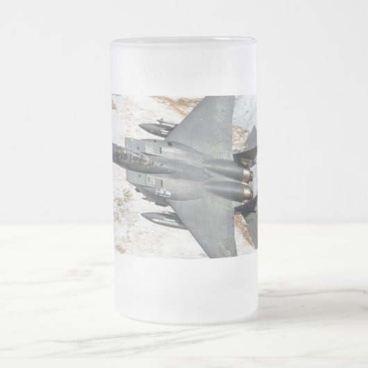 McDonnell Douglas F-15 Eagle Mattglas Bierglas (Mittel)