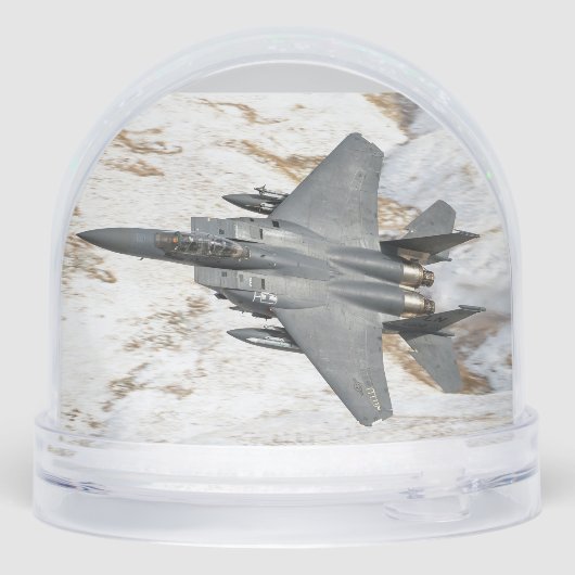 McDonnell Douglas F-15 Eagle Schneekugeln (Rückseite)