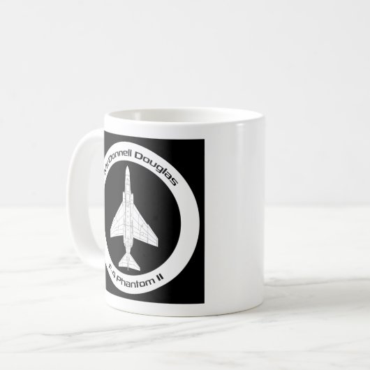 McDonnell Douglas F-4 Phantom II Kaffeetasse (Vorderseite Links)