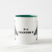 McDonnell Douglas F-4 Phantom II (Luftwaffe) Zweifarbige Tasse (Mittel)