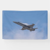McDonnell Douglas F/A-18 Hornet Banner (Horizontal)