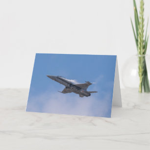 McDonnell Douglas F/A-18 Hornet Dankeskarte