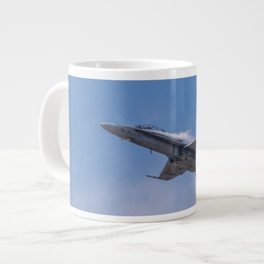 McDonnell Douglas F/A-18 Hornet Jumbo-Tasse (Vorderseite Links)