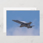 McDonnell Douglas F/A-18 Hornet Postkarte (Vorne/Hinten)