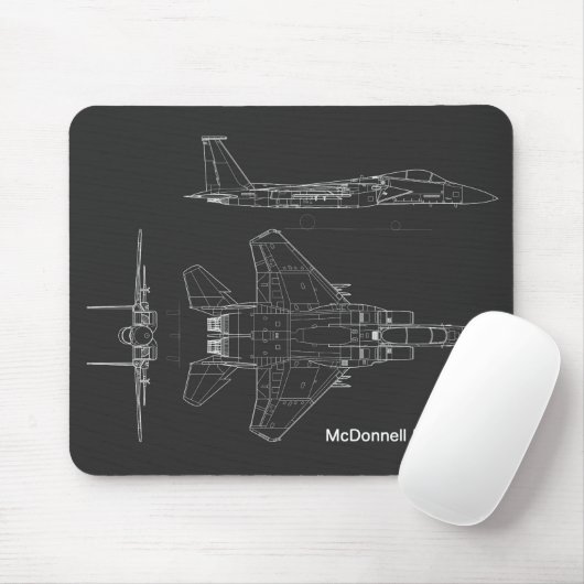 McDonnell F-15A Mousepad (Mit Mouse)